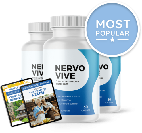 Nervovive - 3 Bottles + 2 Ebooks