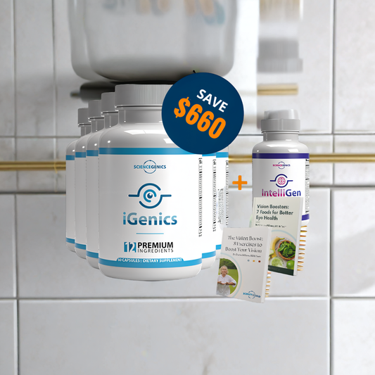 iGenics - 6 Bottles + 2  Ebooks + 1  Intelligen
