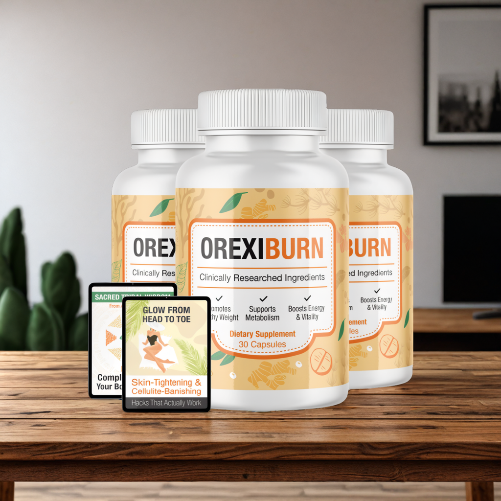 OrexiBurn - 3 Bottles + 2  Ebooks