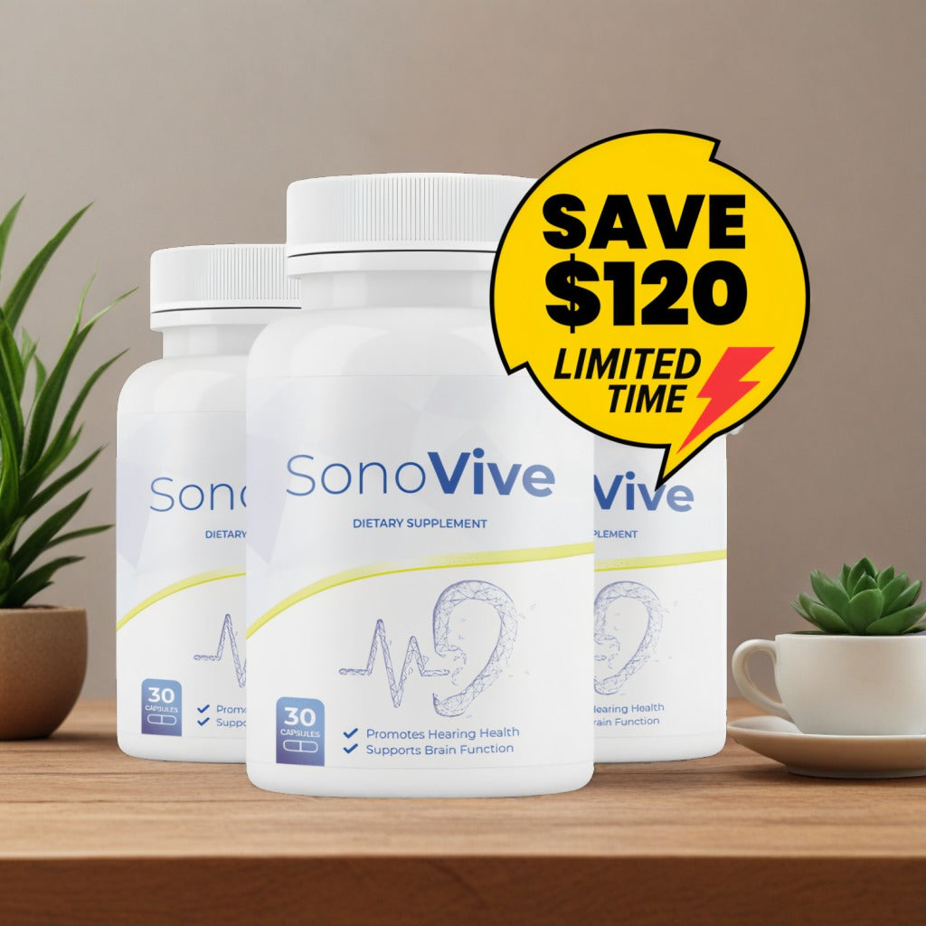Sonovive - 3 Bottles