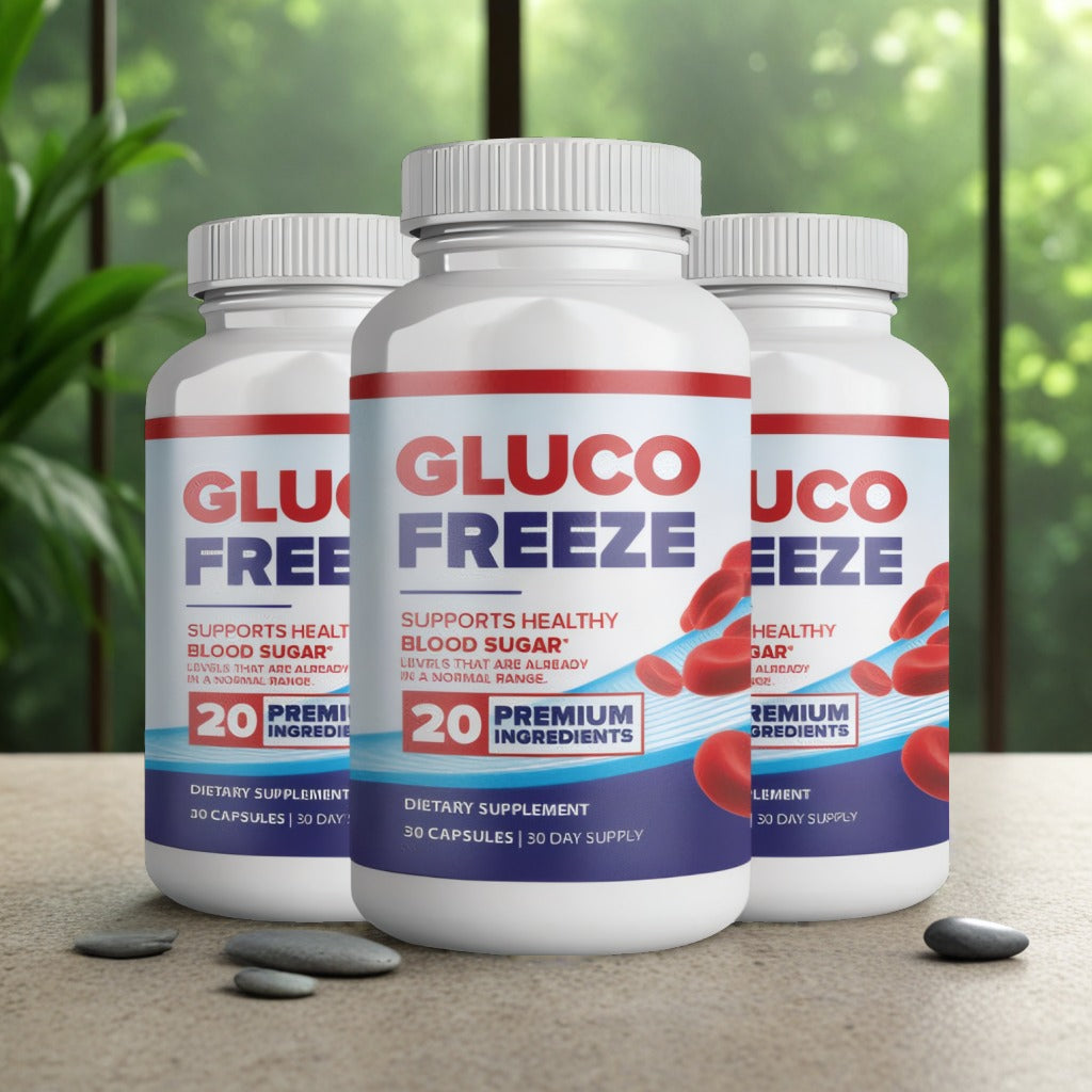 Glucoze - 3 Bottles - 60 Day Supply