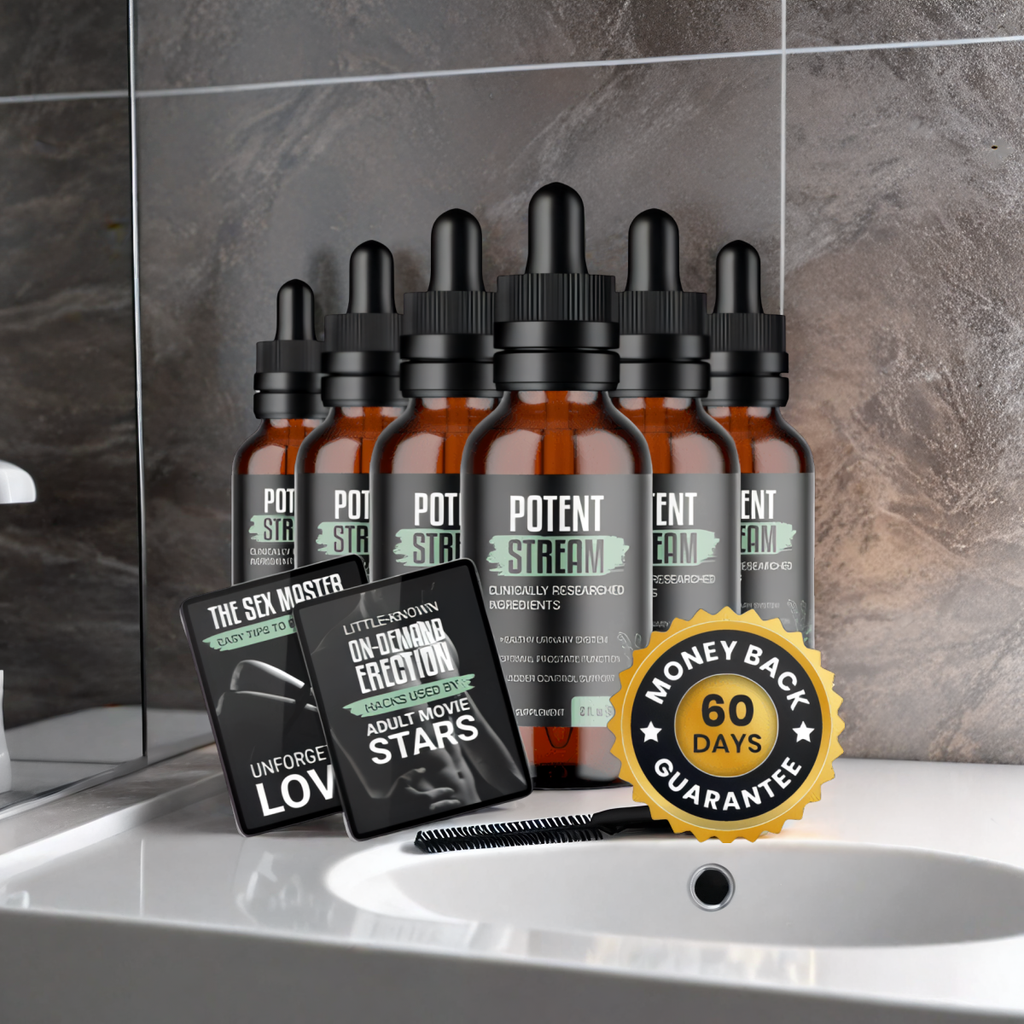 PotentStream - 6 Bottles + 2  Ebooks