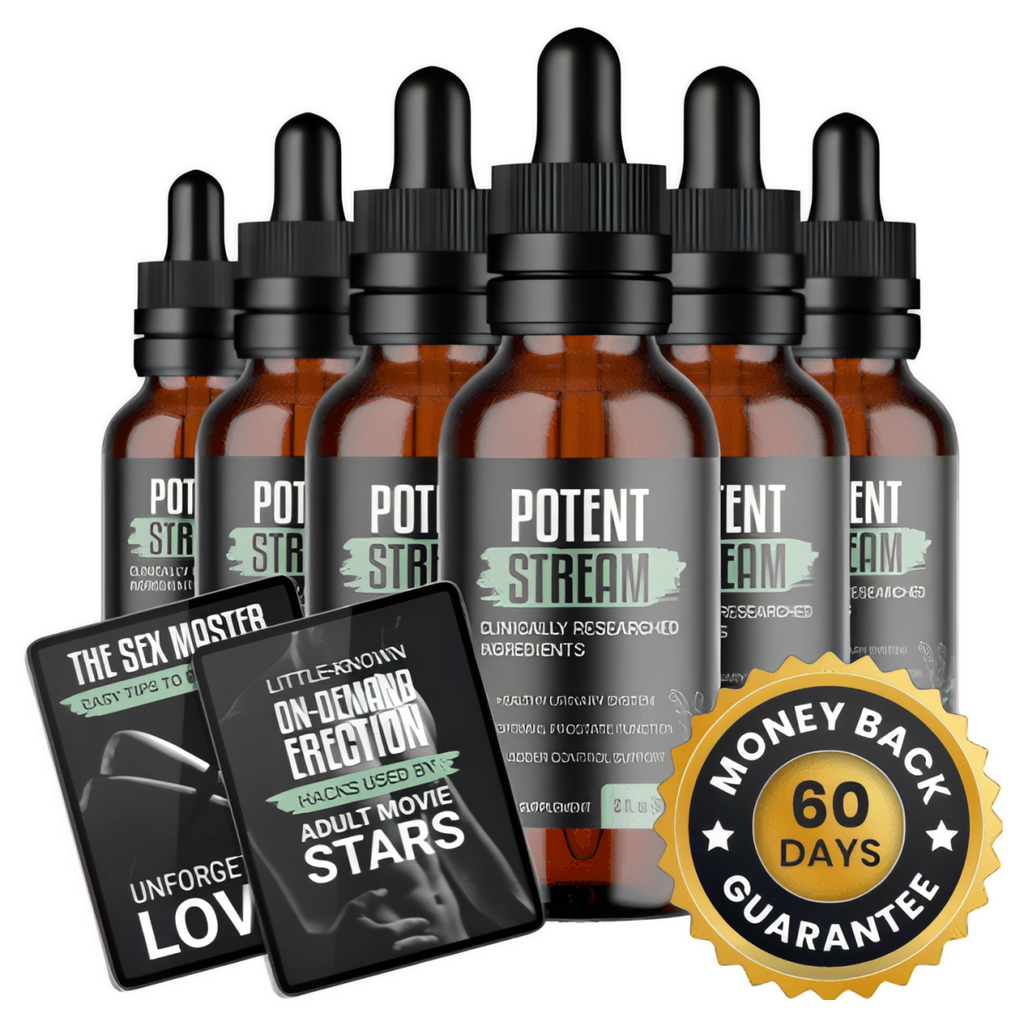 PotentStream - 6 Bottles + 2  Ebooks